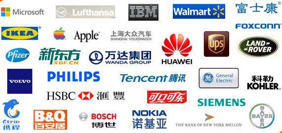 亞洲學區部分校友所屬組織