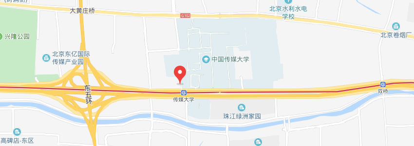 中國傳媒大學學校地址圖片