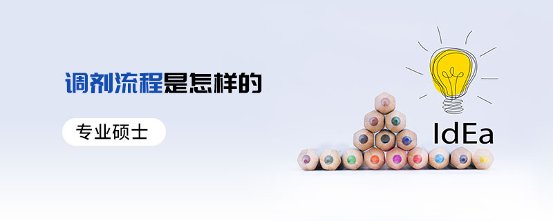 專業(yè)碩士調(diào)劑流程是怎樣的