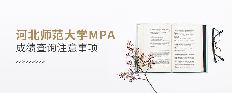 河北師范大學MPA成績查詢注意事項