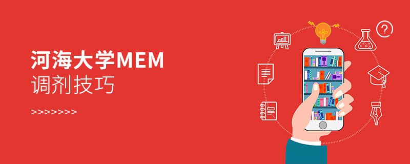 河海大學MEM調劑技巧
