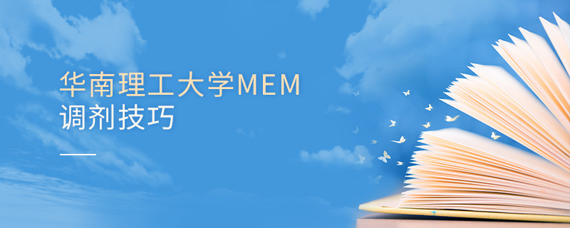 華南理工大學MEM調劑有哪些技巧？