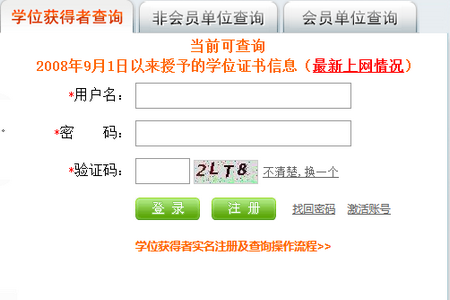學(xué)位證書查詢流程