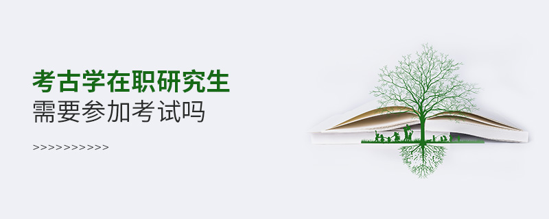 考古學在職研究生需要參加考試嗎