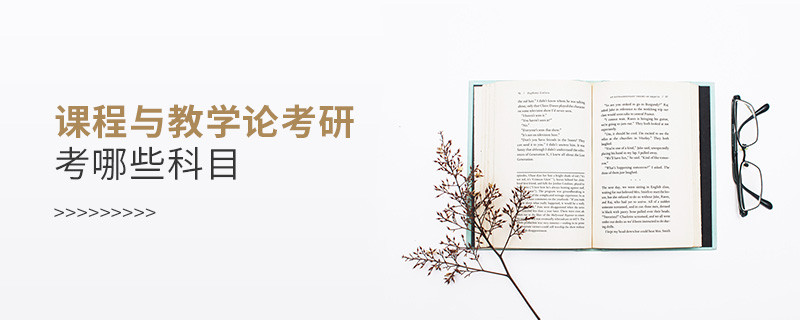 課程與教學論考研考哪些科目