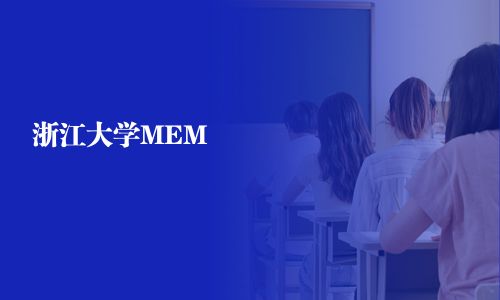 浙江大學MEM
