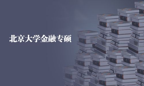 北京大學金融專碩