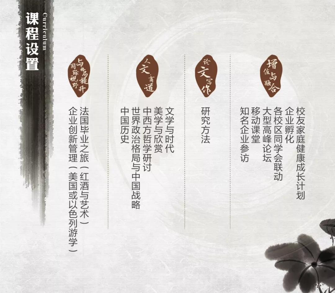 課程設置 課程設置