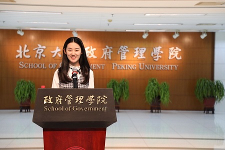 王越同學介紹在校生活