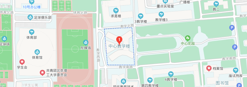 北京理工大學(xué)地圖