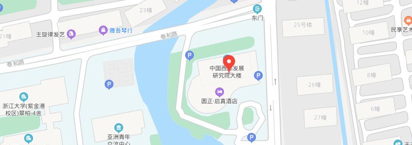 浙江大學學校地圖