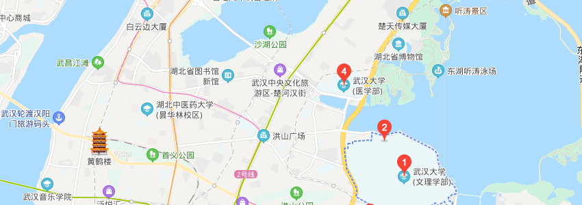 武漢大學(xué)地圖