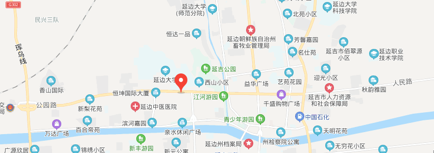 延邊大學(xué)學(xué)校地圖
