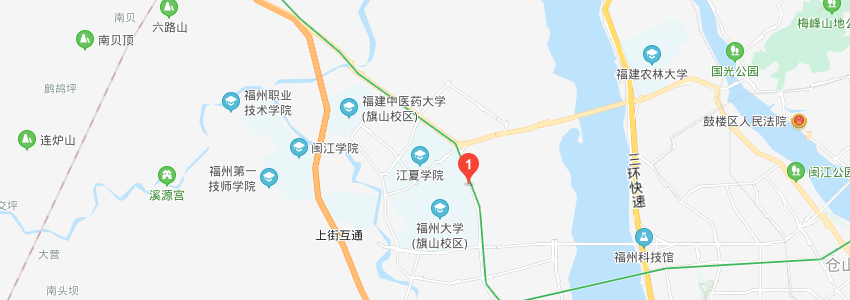 福州大學學校地圖