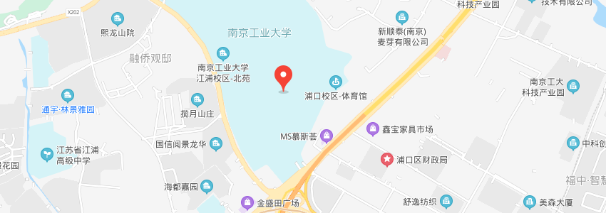 南京工業大學學校地圖