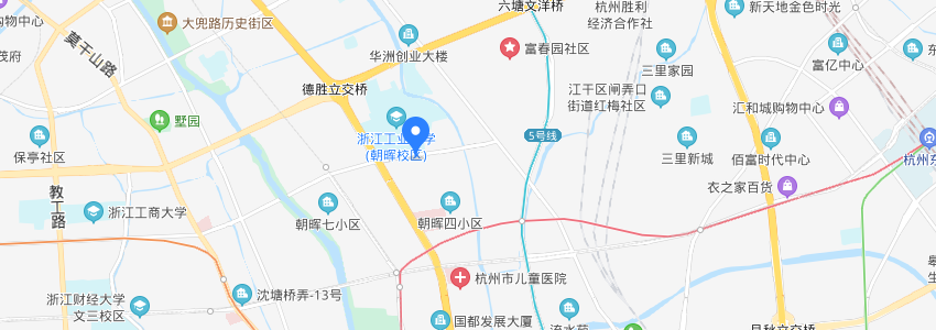 浙江工業大學學校地圖 浙江工業大學學校地圖