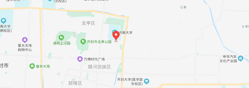 河南大學學校地圖