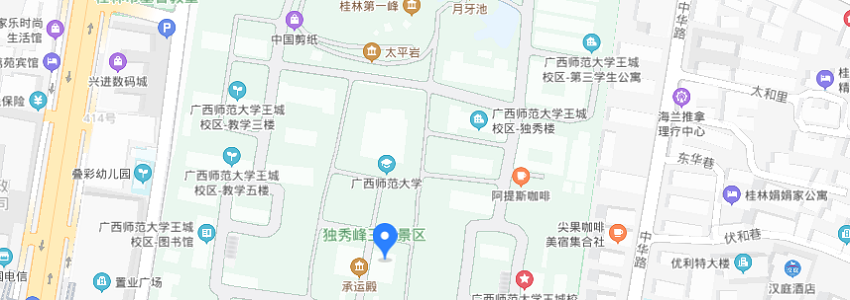 廣西師范大學(xué)學(xué)校地圖