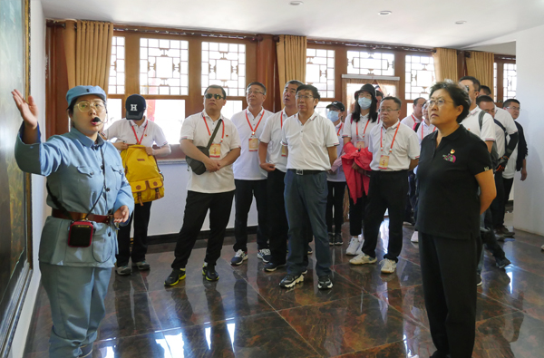 參觀八路軍大青山支隊司令部紀念館