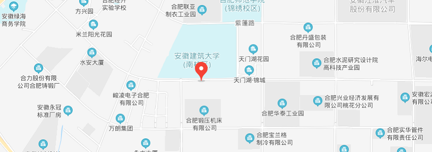 安徽建筑大學學校地圖 安徽建筑大學學校地圖