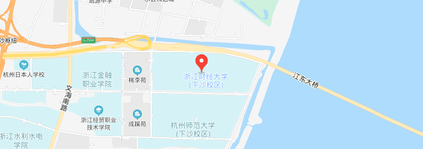 浙江財經大學學校地圖 浙江財經大學學校地圖