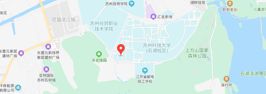 蘇州科技大學學校地圖