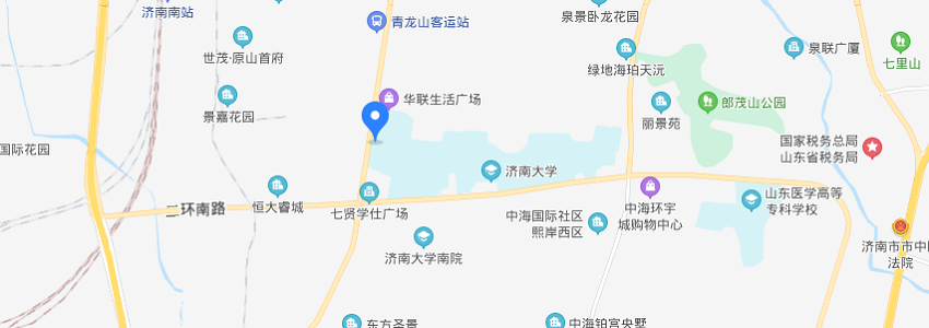 濟(jì)南大學(xué)學(xué)校地圖