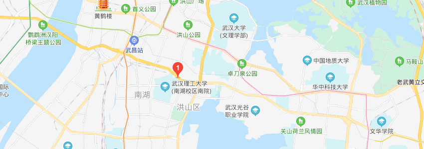 武漢理工大學學校地圖