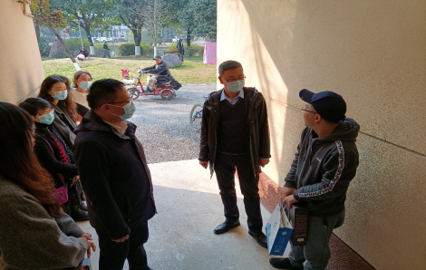 溫暖真情，西南交大經(jīng)管學(xué)院領(lǐng)導(dǎo)帶隊慰問寒假留校學(xué)生