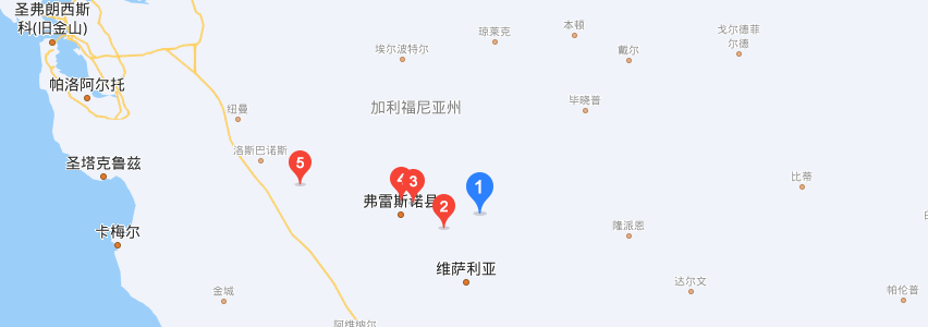 美國菲利普斯研究大學學校地圖