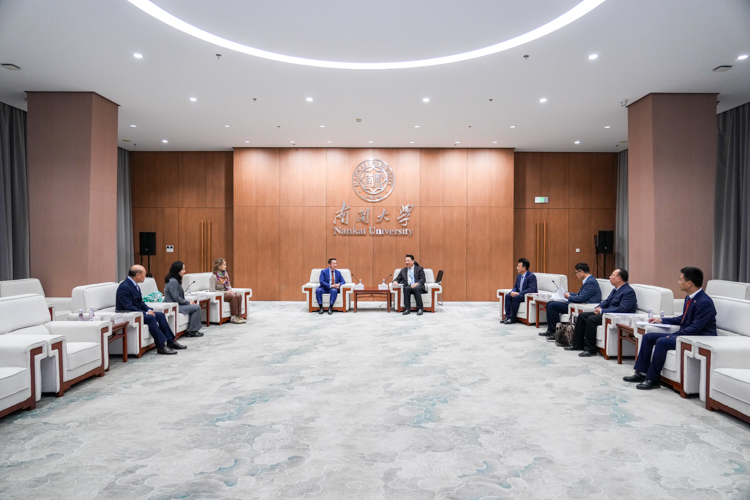 南開大學客座教授致聘儀式